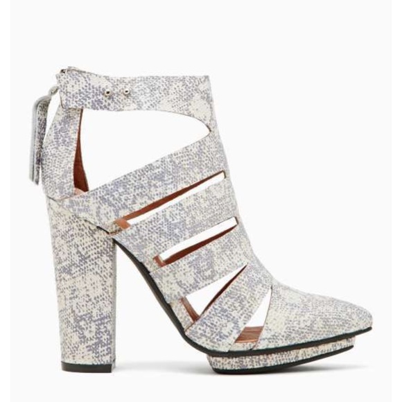Jeffrey Campbell Shoes - Jeffrey Campbell • Idina Cutout Bootie Snake